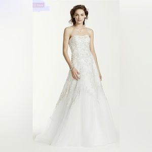 David’s Bridal A-line Wedding Dress